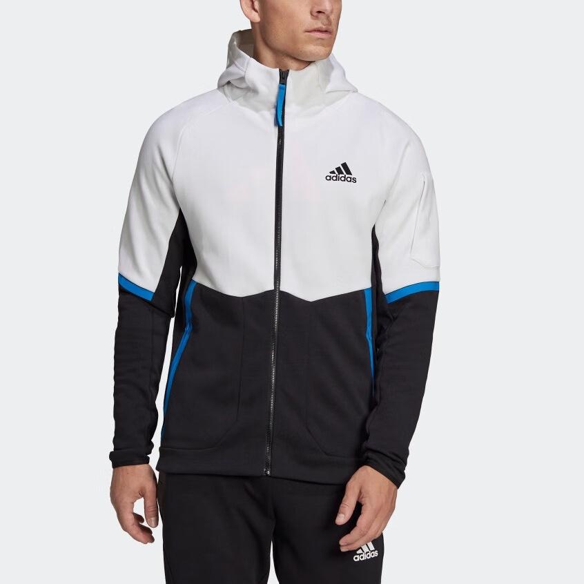adidas Casual Sports Hooded Jacket Colorblock Men's HC5490