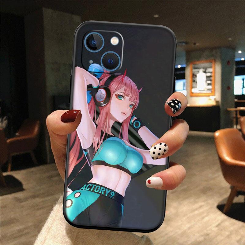 TR36 Новая высококачественная оболочка для телефона Zero Two для iPhone SE X XS XR 16E 11 17 Pro Max 8 7 6 6s Plus Air