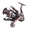 New Fishing Reel 8000-12000 Series 10+1BB Durable No-Backlash Bearing Metal Hollow Spool Spinning Reel for Sea Carp Fishing Lightweight