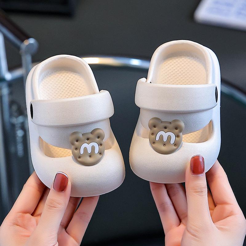 Унисекс пляжные сандалии для младенцев и малышей - Летняя обувь с отверстиями