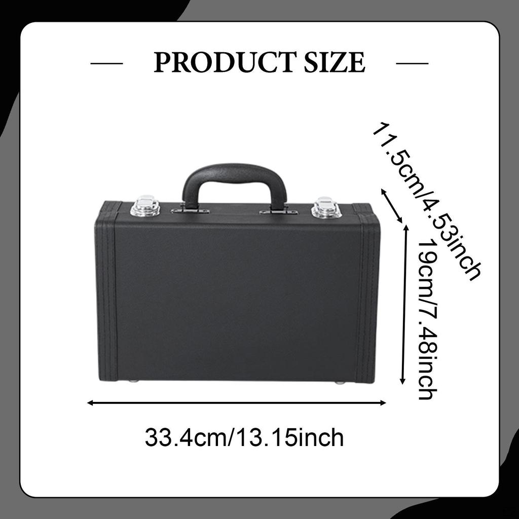 BB Clarinet Case Carrying Suitcase Storage Box for Outside Performance Band
