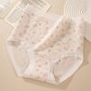 Ladies Spring and Autumn Cotton Medical Grade 10A Antibacterial Crotch High Waist Maternity Underwear