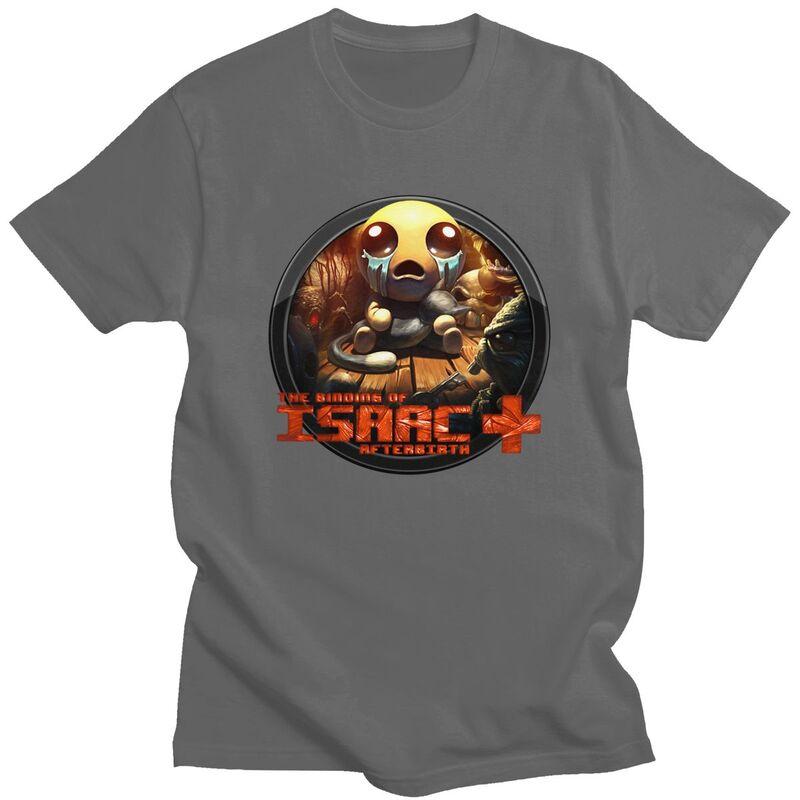 Модные футболки на заказ The Binding Of Isaac для мужчин с коротким рукавом, уличная одежда, топ, оверсайз футболки, подарок