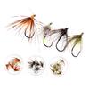 Bimoo 6PCS #12 Trout Fishing Fly Spider Fly Patterns Trout Flies