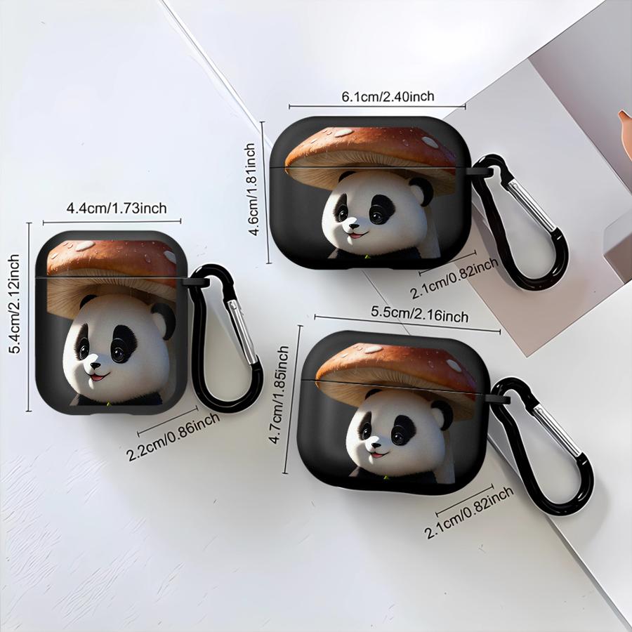 Чехол для Airpods 2 Pro2 1 3 Pro3 Pro 4 Чехлы для наушников Обложка Милый Панда