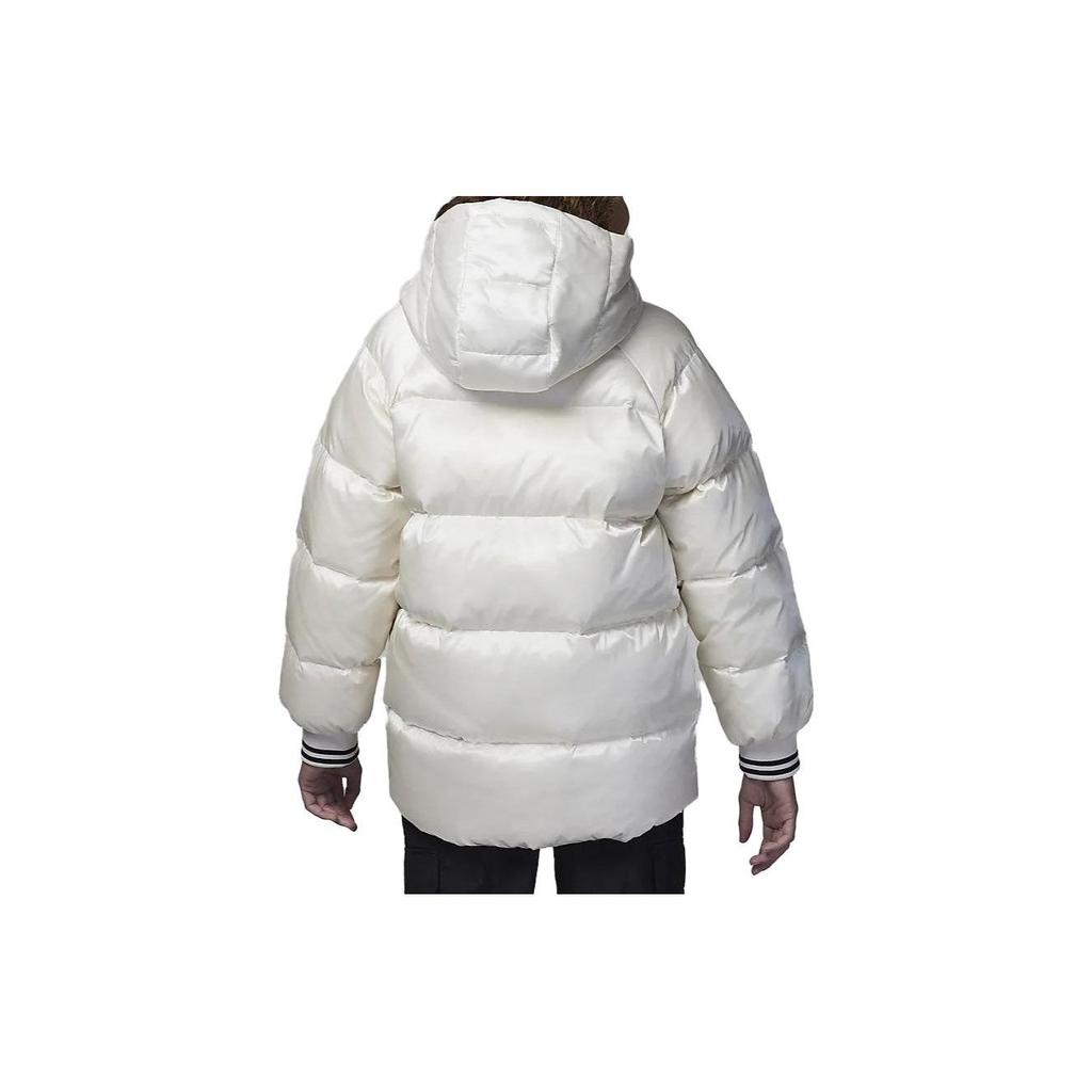 Hooded Casual Down Jacket Kids Outerwear White FV2746-133