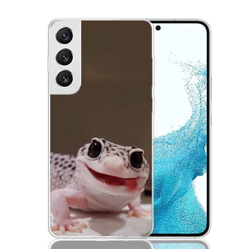 Lizards Geckos For Samsung Galaxy S25 S24 S23 S22 Ultra Phone Case S21 Plus S20 FE S10 + S25Edge Fundas Cover Galaxy S25 S24 S23