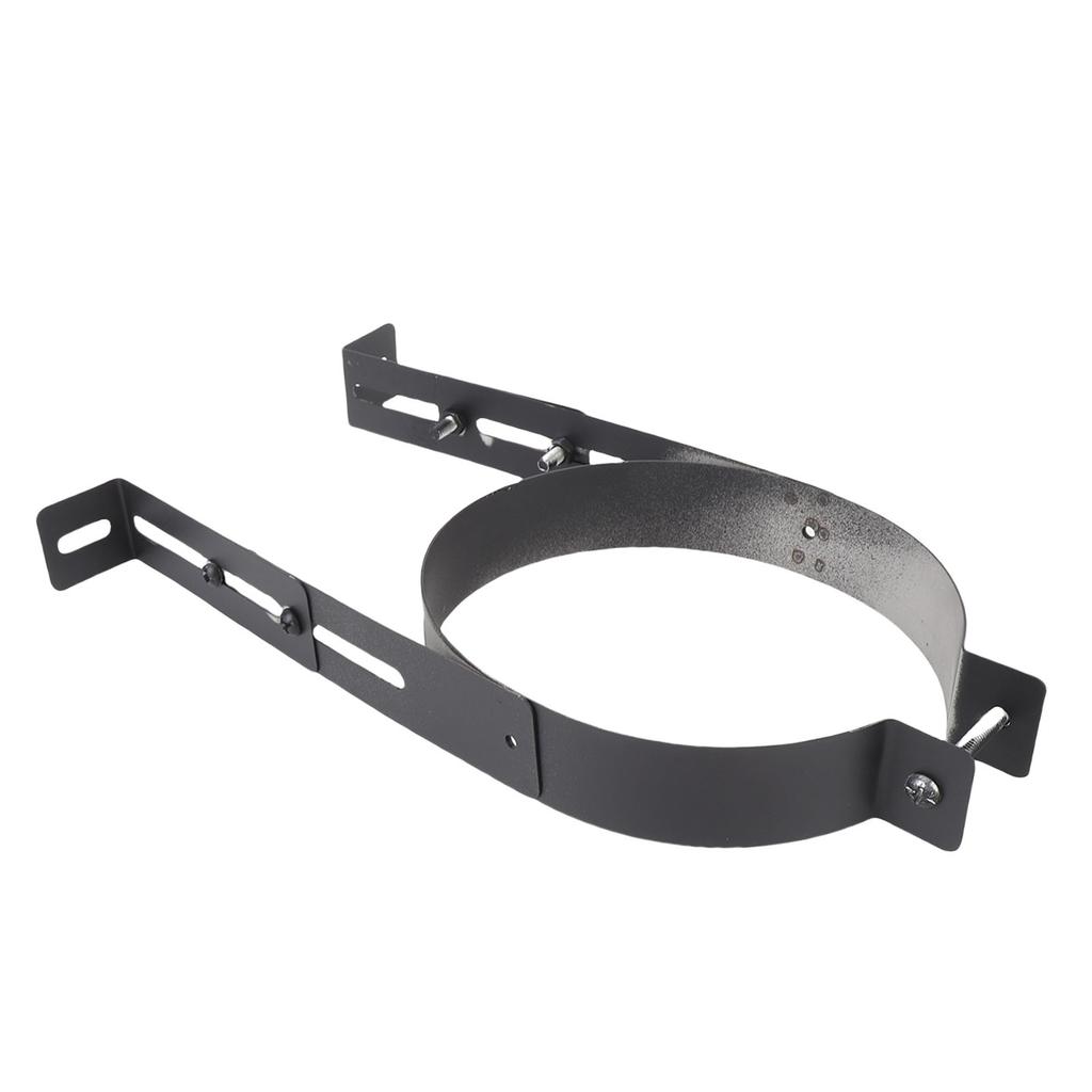 Chimney Pipe Holder Bracket Stainless Steel Adjustable Chimney Pipe Holder Flue Liner Clamp Fireplace Pipe Fixing