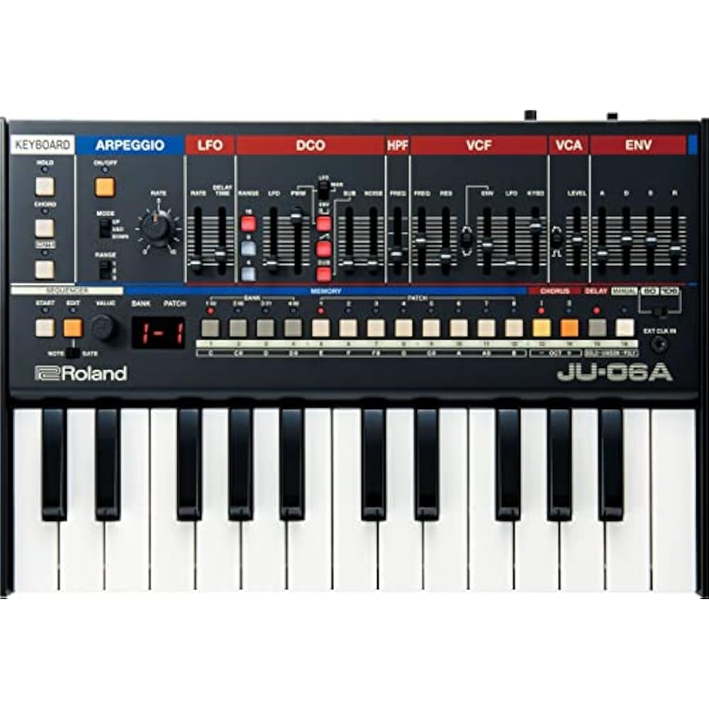 Roland Roland JU-06A Sound Module Sound Module with Speaker Battery Powered Boutique JUNO-60