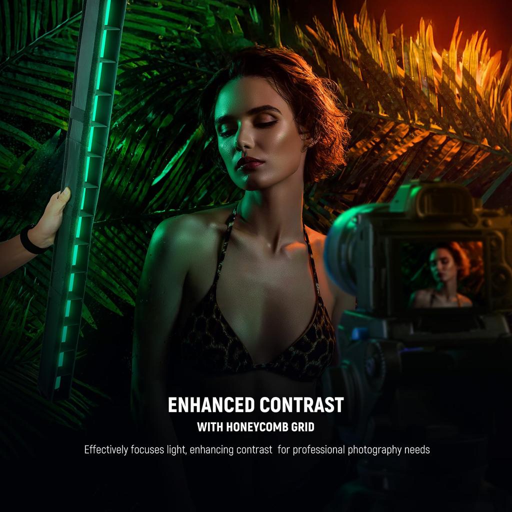 NEEWER Софтбокс-соты для палочного света TL90C для RGB светодиодного палочного света, соты, молния, диффузор для светодиодной ленты для конференций NS11S