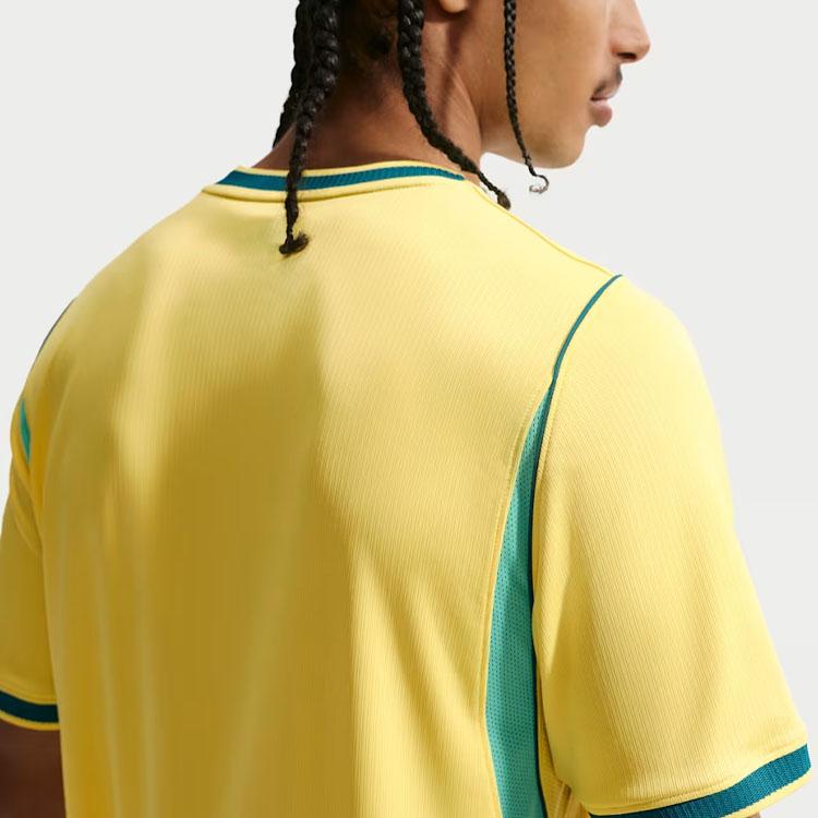 Nike Бразилия 2026 Стадион Домашняя 'Канареечный/Светлая Мята/Аквамариновый'