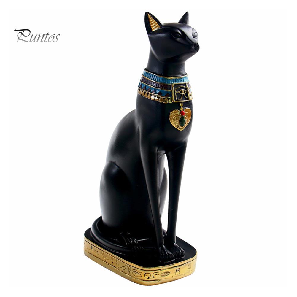 Египетская богиня Бастет Кошки Коллекционная статуэтка Статуэтка Декор для дома и офиса