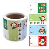 250 Pcs Santa Claus Snowman Christmas Gift Tags Gift Sealing Stickers  for Xmas Presents