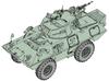 Trumpeter Commando Armored Vehicle with 90mm Gun Plastic Model 07442 1/72 LAV-150 (Combat Vehicle)