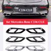BAPM7 Декоративные молдинги Подходят для Mercedes-Benz C236 CLE260,300G Модифицированная маска выхлопной трубы Декоративная накладка на задний бампер Яркая полоса