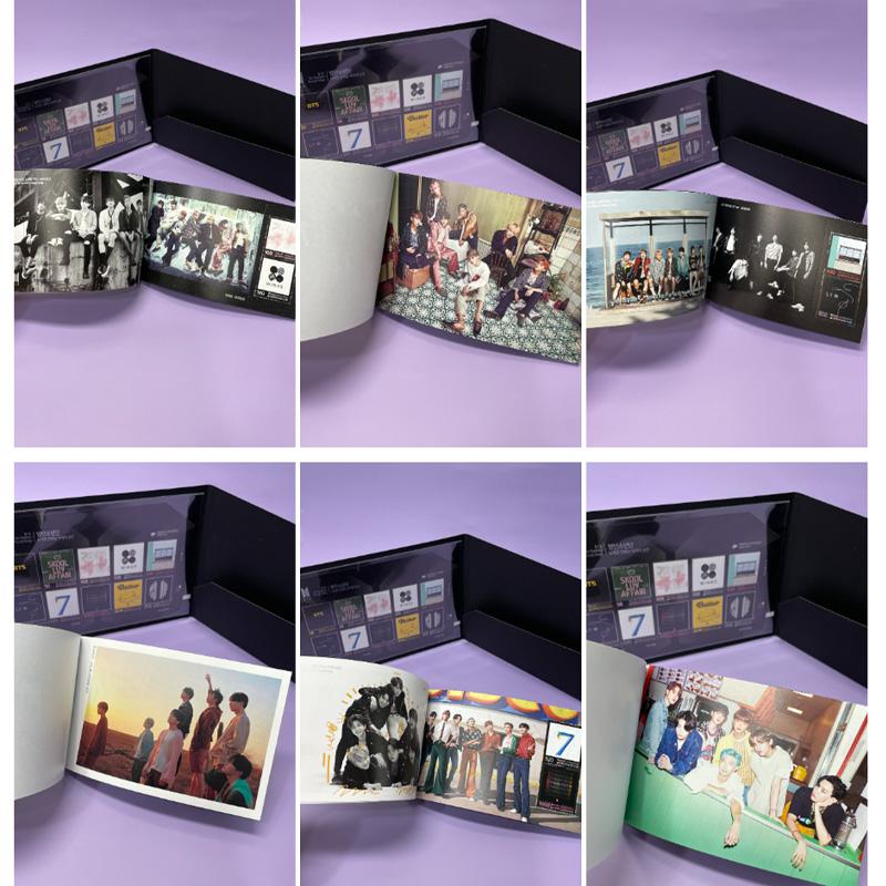 BTS Пакет марок, посвященных 10-летию (10 марок + памятный альбом марок)