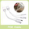 POE Splitter Switch POE Cable Adapter Tape Screened 5V 12V 24V 48V Power Supply Cable 5.5*2.1mm