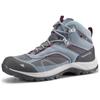 MH100 Leather Non-Slip Abrasion Resistant Waterproof Breathable Medium Top Trekking Shoes Women's Grey