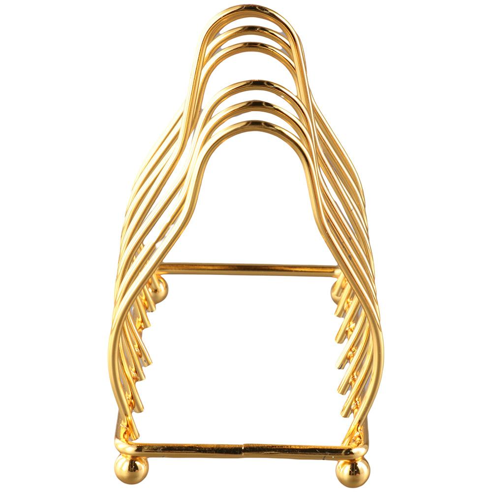 5.1 Inches Toast Rack Golden Triangle Storage Rack Fashion Small Bowl Holder  Kitchen