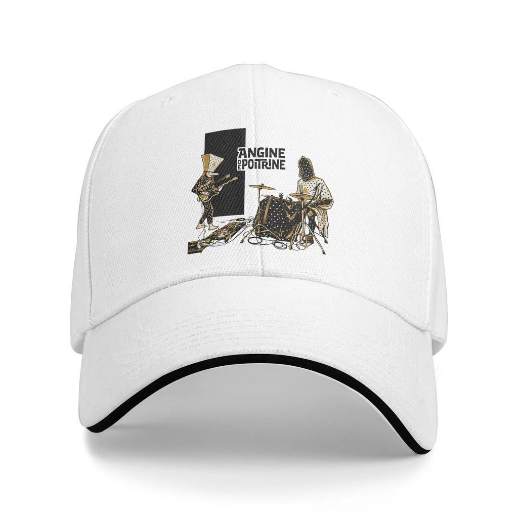 Angine De Poitrine Baseball Cap Retro Sherpa Unisextra Sandwich Hat Unisex Style Adjustable Hats Cap Workouts