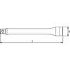 Yamashita Industrial Research Institute Koken Z-EAL 3/8" (9.5mm) Square End Extension Bar, 125mm Length, 3760Z-125