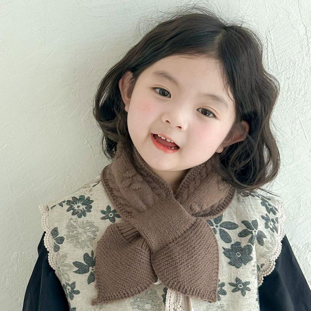 Thick Neck Warmer Soft Children Shawl Fashion Kids Winter Scarf Outdoor