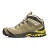 SALOMON XA Pro 3D Mid GTX Кожа Повседневные Нескользящие Прочные Средние Уличные Функциональные Ботинки Обувь Унисекс Коричневый Желтый 471707