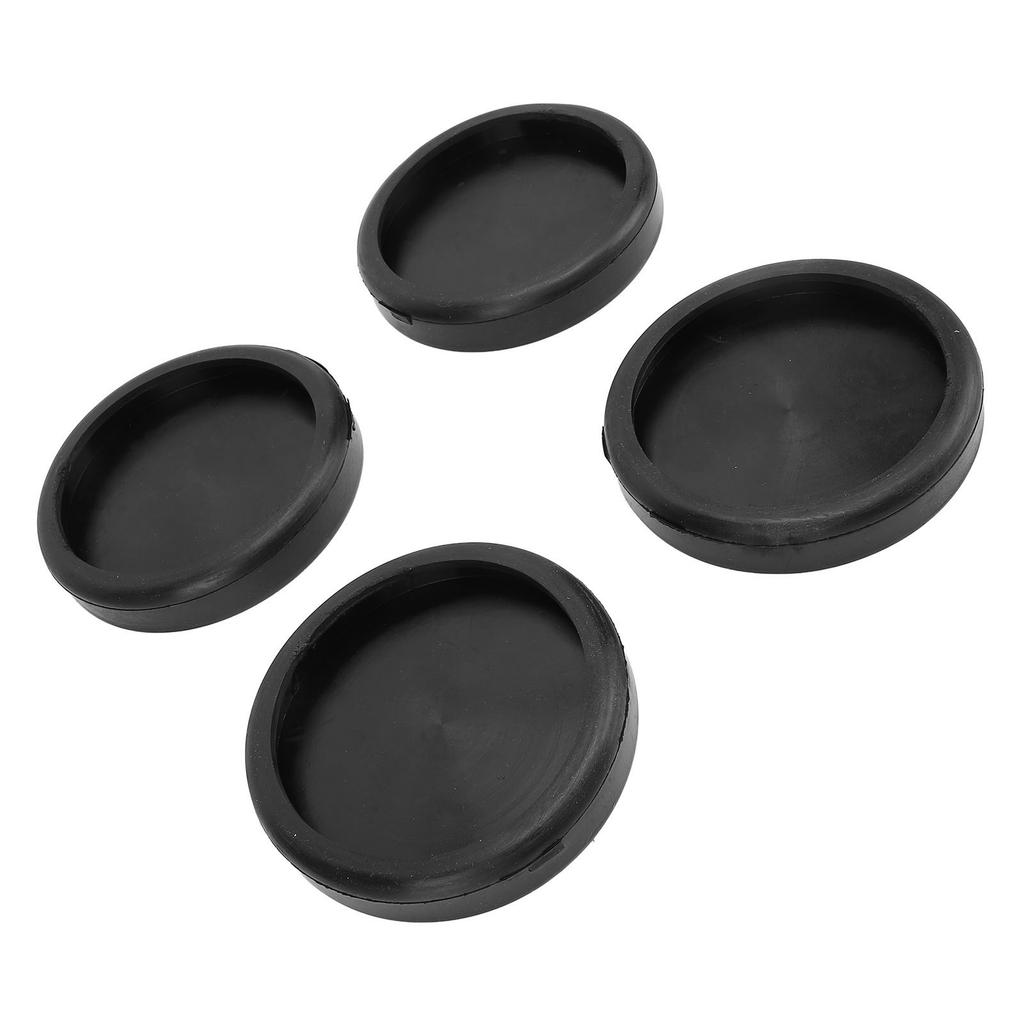 4 Pcs 5inch Round Rubber Arm Pads 5715017 Hoist Lift Arm Pads Rolling Bridge Jack Pads for DANNMAR Lift