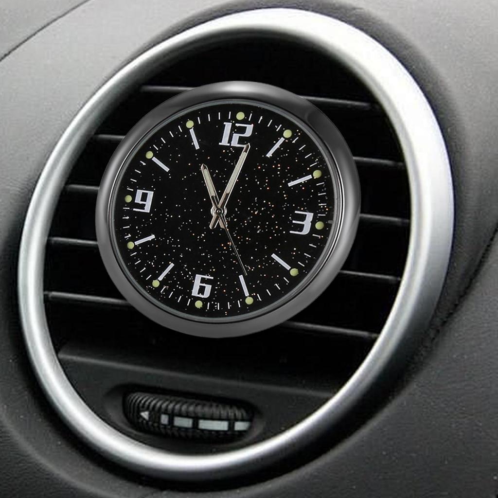 Часы для автомобиля на липучке, светящиеся, аксессуары для интерьера автомобиля, портативные, крошечные, цифровые часы на приборную панель для путешествий, вождения, поездок на работу