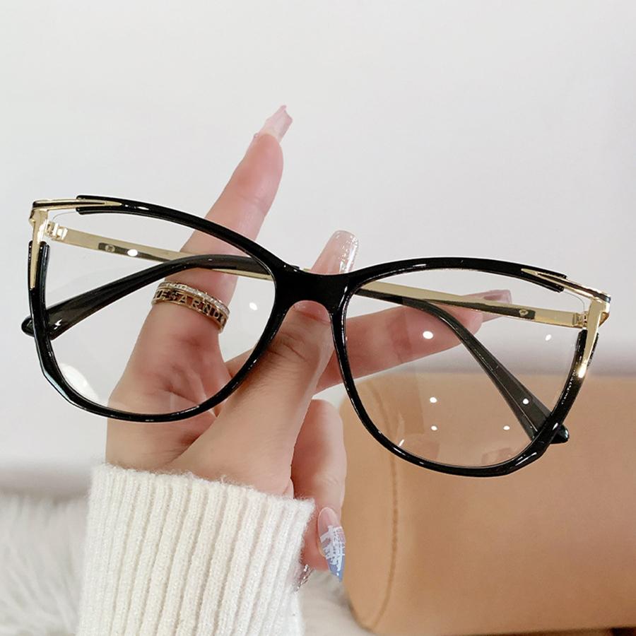 Fashion Eyeglass Frame Anti Blue Light Cat Eye Frame