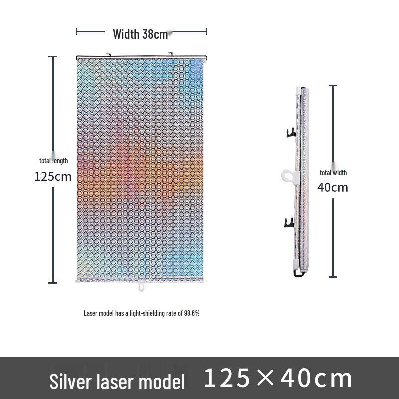 Automatic Retractable Car & Home Sunshade Screen and Side Shield