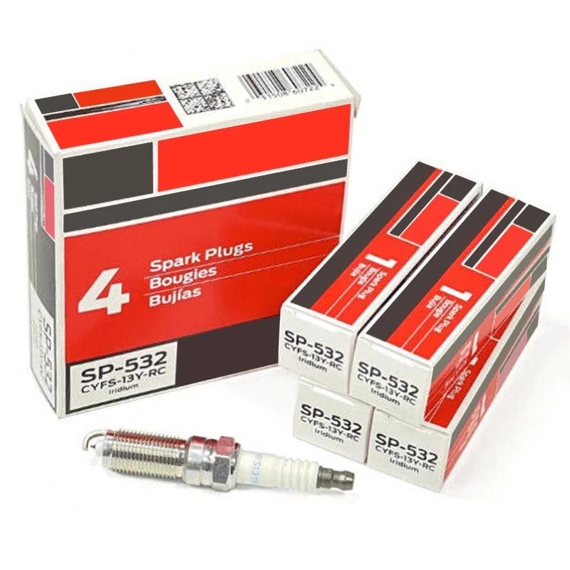 4/6 шт. Иридиевые свечи зажигания SP-532 CYFS13YRC для Ford Escape Fiesta Fusion 1.6L Chevrolet Tahoe Dodge Challenger GMC Jeep Chrysler