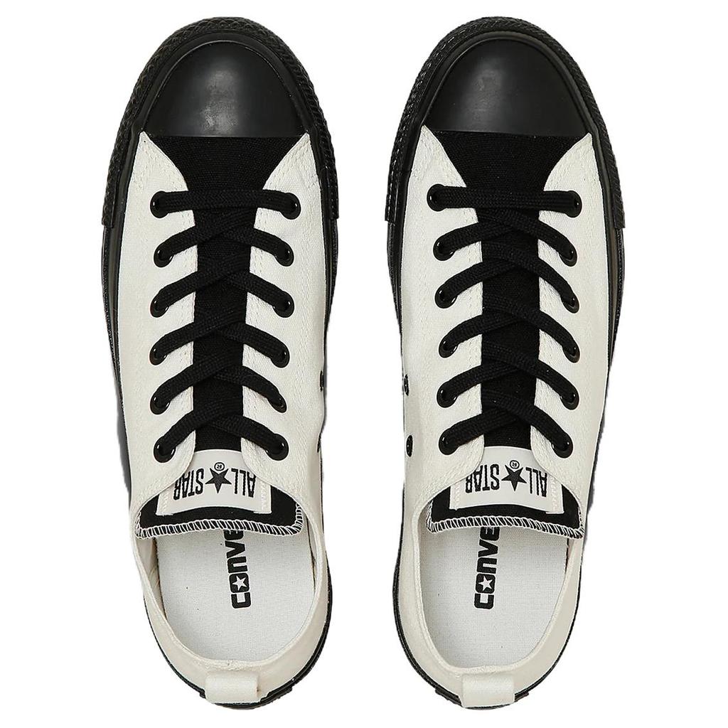 Converse All Star Sharksole WB OX Модные Универсальные Прочные Низкие Кеды из Канваса Унисекс Белые Черные 31313080