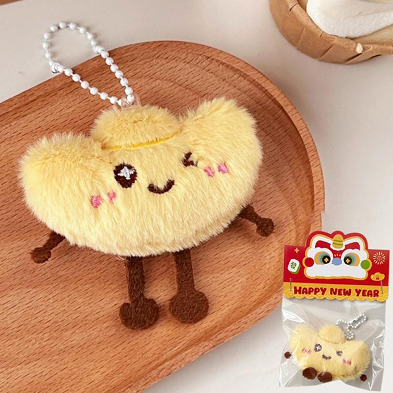 Мультяшные монеты, счастливая сумка, брелок, подвеска, модная плюшевая кукла, милый китайский стиль, брелок, рюкзак, украшение, подарки