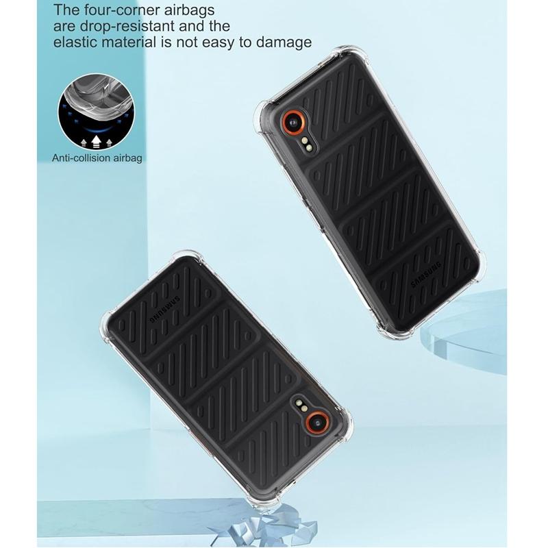 Противоударный чехол Airbag TPU для Samsung Galaxy Xcover 7 Xcover 6 Pro 5 Защитный чехол Capa Fundas Coque