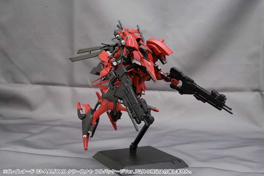 Kotobukiya Armored Core Rayleonard Krasnaya Полный комплект Высота 145 мм масштаб пластиковая модель 03-AALIYAH Ver. приблизительно. 1/72