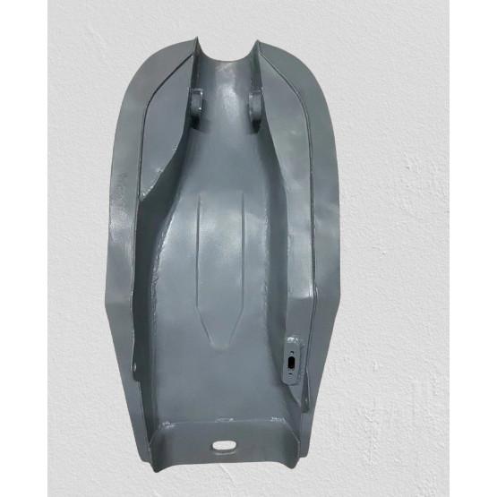 YAMAHA RZ350 31K YPVS RAW STEEL GAS FUEL PETROL TANK |Fit For