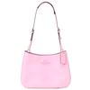 Bag Smooth Leather Penelope Logo Slim Shoulder Handbag Flower Pink CP101 [Item]