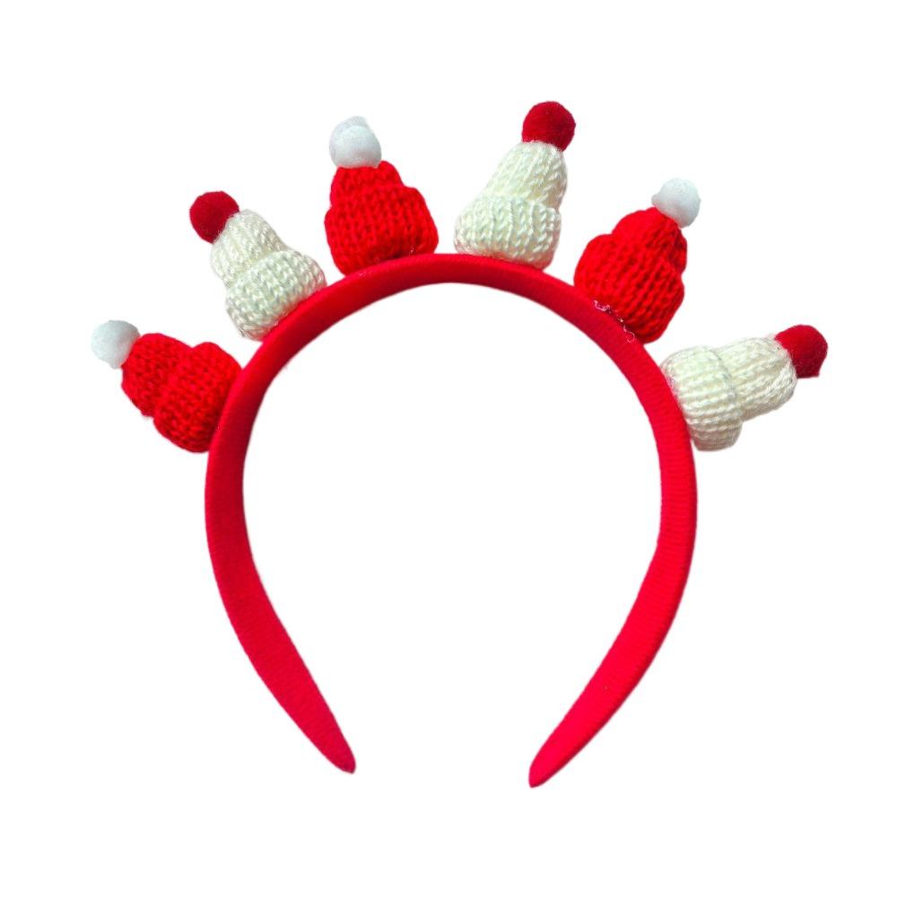 Xmas Christmas Hairband New Year Merry Christmas Hair Hoop Cute Christmas Hat Headband  Festival
