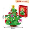 Santa Claus Action Figures Building Block DIY Assembly Kid Toy Snowman Diamond Building Blocks 2300pcs Bricks Design