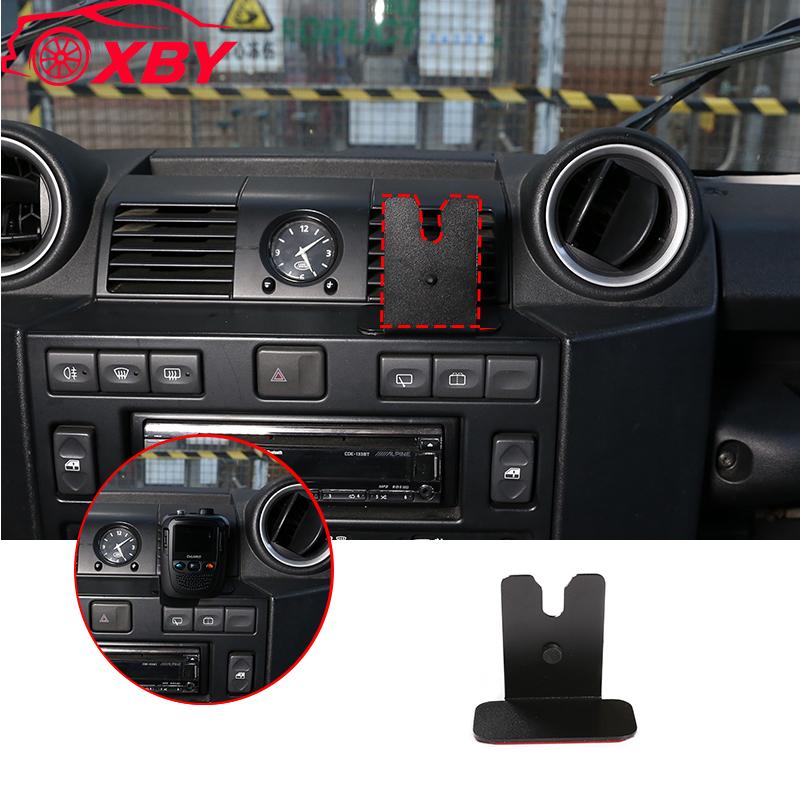 For Land Rover Defender 90 110 130 2004-2018 Car Center Console Intercom Stand Card Holder Trim Accessories YU3