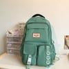 Корейская версия моды Харадзюку, рюкзак для пары студентов кампуса, ученика средней школы, модный мужской рюкзак