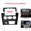 Рамка для 9-дюймовой панели навигации для Mitsubishi Lancer 2008-2015 с системой управления Android