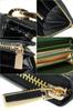 Green Crocodile Leather Wallet Long Wallet Genuine Single Piece Leather Unrivaled Crocodile Leather Crocodile Skin Crocodile Leather Crocodile Leather