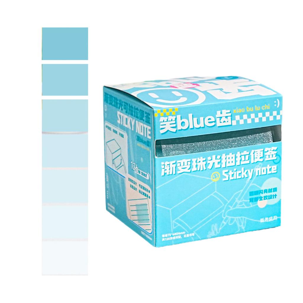 126 Sheets Cute Writing Notes Paper Small Pull Out Type Clear Note Pads Pull Out Writing Notes Pop Up Sticky Notes