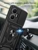 Slide Camera Armor Case For Xiaomi Poco F7 Pro F 7 Ultra M7 Plus 5G PocoF7 M 7 4G Protector Cover Ring Stand Holder Fundas Coque