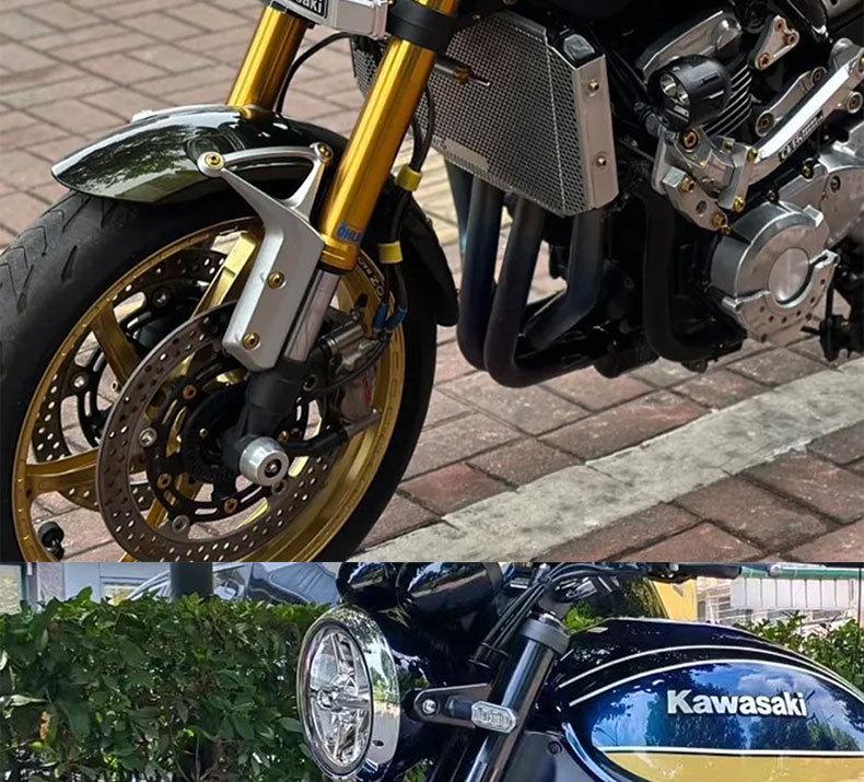 Защитная решетка радиатора с сеткой от насекомых для Kawasaki Z900RS 2021-2022