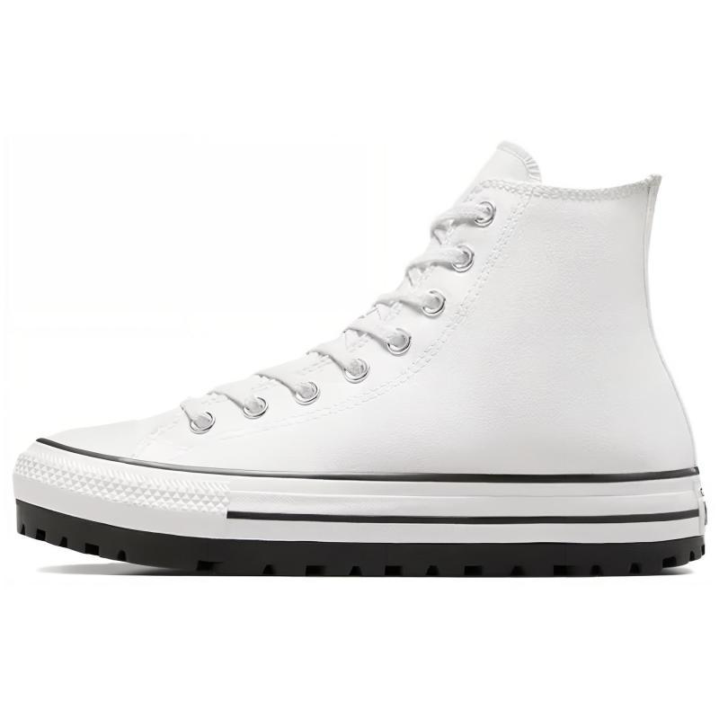 Converse All Star City Trek Удобные и универсальные Дышащие Высокие Кеды Унисекс Белые
