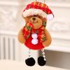 Cross-Border Small Santa Christmas Ornaments - Tree Accessories and Cloth Art Gifts