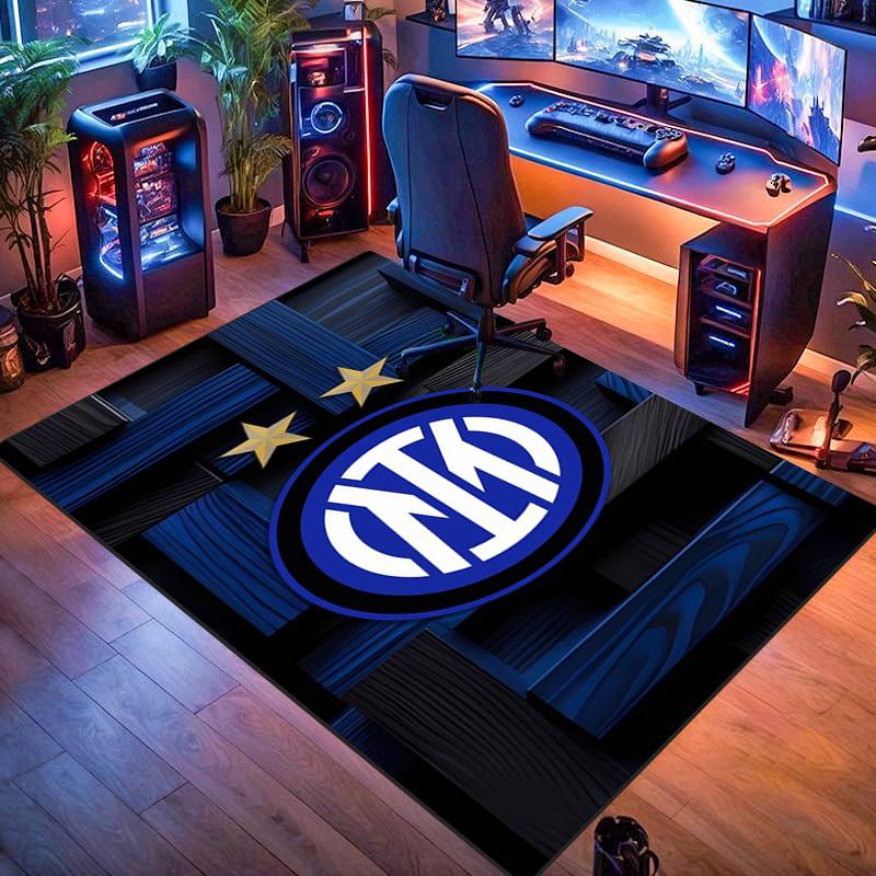 Inter Milan Emblem Artwork carpet printing Suitable for all seasons Art Fashion Dormitory decoration